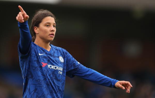 Sam Kerr on her Chelsea debut