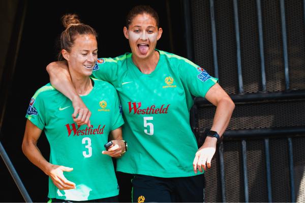 Westfield Matildas training in Sydney