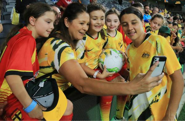 Westfield Matildas v China at Bankwest
