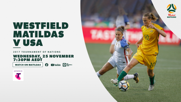 MATILDAS v USA 2017