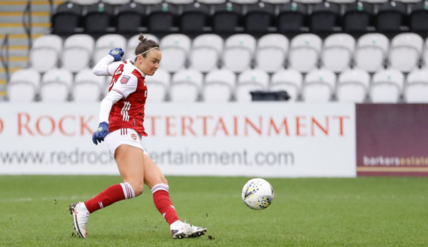 Cait Foord goal for Arsenal 