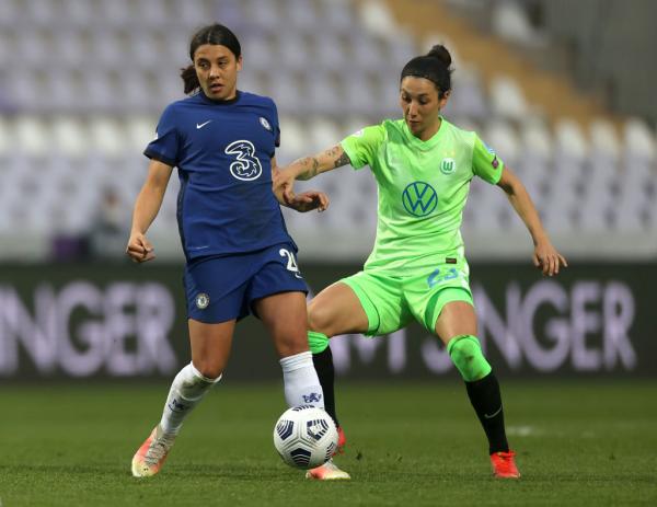 Sam Kerr uwcl quarter final 