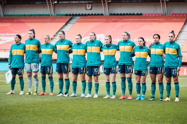 Matildas v Netherlands line up