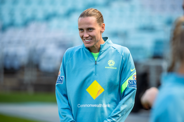 Emily van Egmond in camp in Sydney