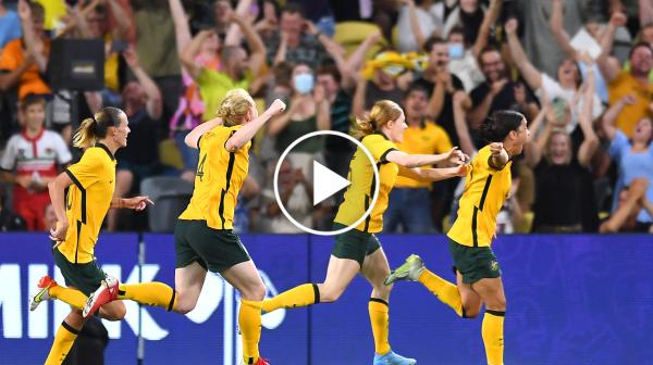 Commbank Matildas flip the script in injury-time to record famous victory in Townsville