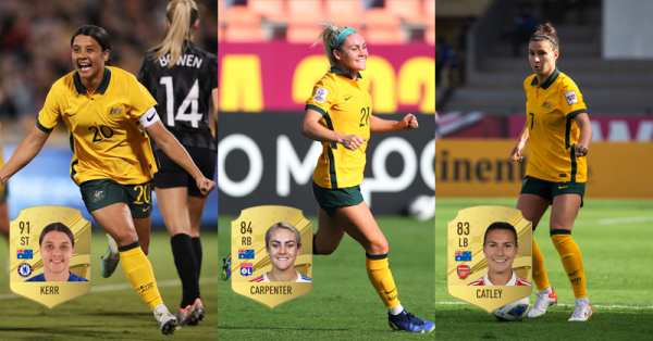 Revealed: CommBank Matildas' FIFA 23 Player Ratings