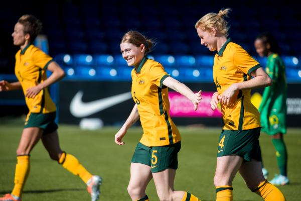 Cortnee Vine and Clare Polkinghorne v Sth Africa - FA