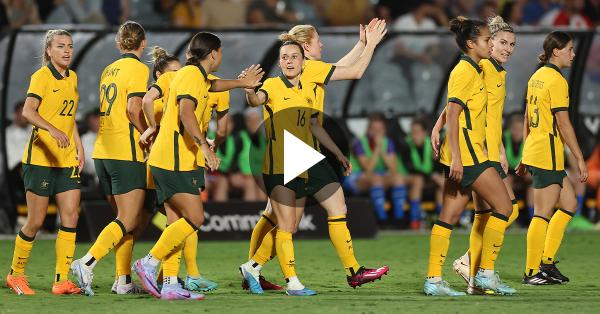 WATCH: CommBank Matildas defeat Czechia 4-0 in Cup of Nations Opener