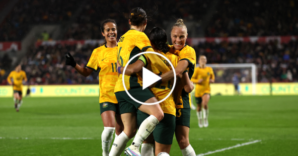 WATCH: CommBank Matildas shock England 2-0 to end 30-game unbeaten streak