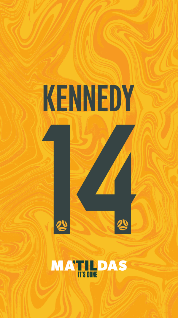 Kennedy Jersey Phone Wallpaper