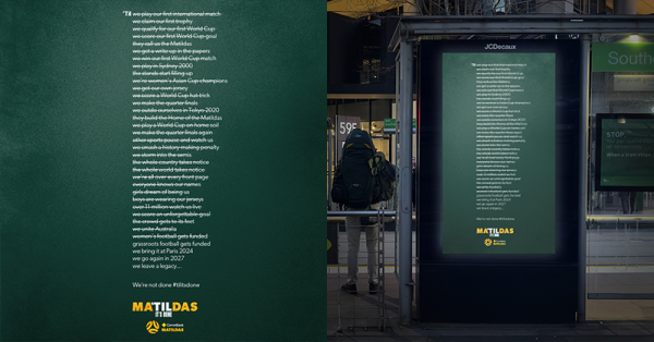 CommBank Matildas deliver final powerful message in Football Australia campaign via Ogilvy and GroupM