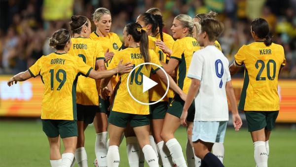 WATCH: CommBank Matildas overcome determined Chinese Taipei 3-0