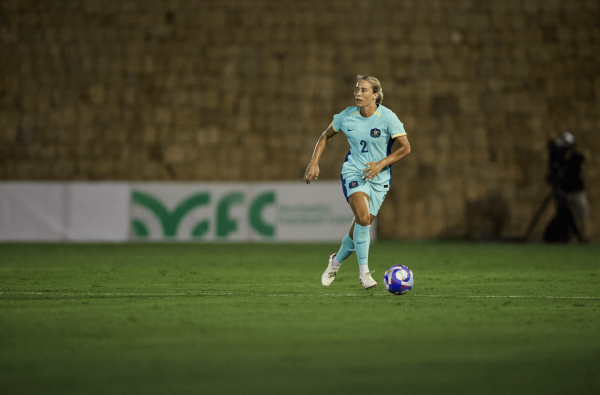 Courtney Nevin v Canada at the CommBank Matildas B International Friendly in Marbella - Rachel Bach