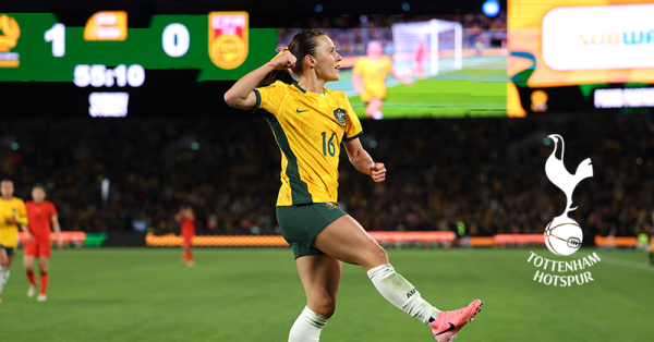 Hayley Raso signs for Tottenham Hotspur in the WSL
