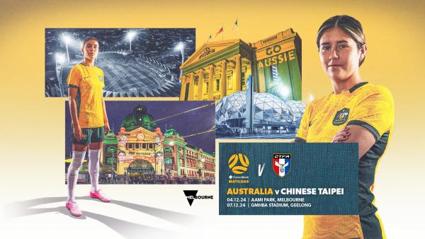 CommBank Matildas to close out 2024 in Victoria against Chinese Taipei