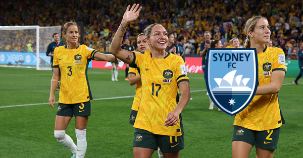 Kyah Simon signs for Sydney FC in the A-League Women's