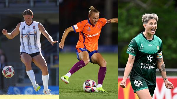 Natasha Prior, Tameka Yallop and Michelle Heyman