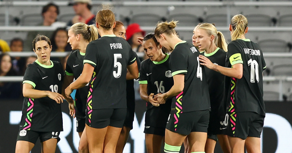 WATCH: CommBank Matildas defeated 2-1 by Colombia in final match of SheBelieves Cup