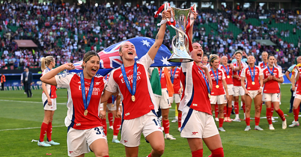 Matildas Abroad Review: Arsenal win UEFA Women’s Champions League