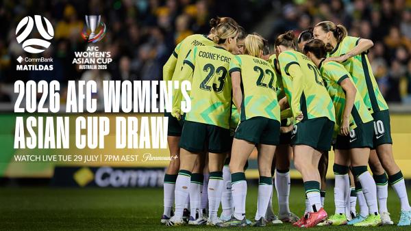 How to Watch: AFC Women’s Asian Cup Australia 2026™ Draw