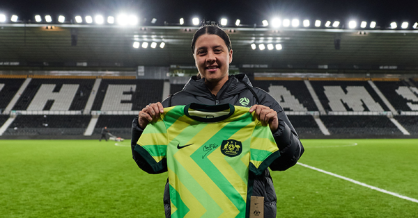 WIN a jersey SIGNED by Sam Kerr