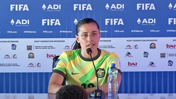 Alex Chidiac post-match presser CommBank Matildas v Malawi - FIFA Series