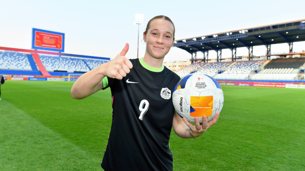 Hat-trick hero Halmarick “very pleased” with performance against India