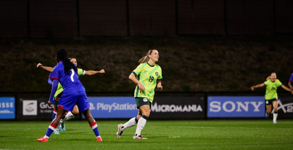 Leticia McKenna v Haiti (Photo: Rachel Bach/By The White Line)
