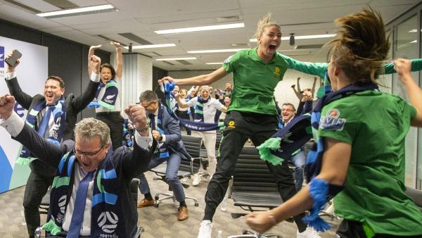 The moment Australia & New Zealand were confirmed as 2023 FIFA Women's World Cup hosts 