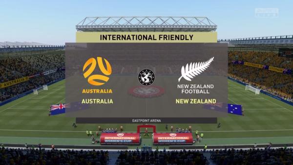 Westfield Matildas v New Zealand in FIFA 21