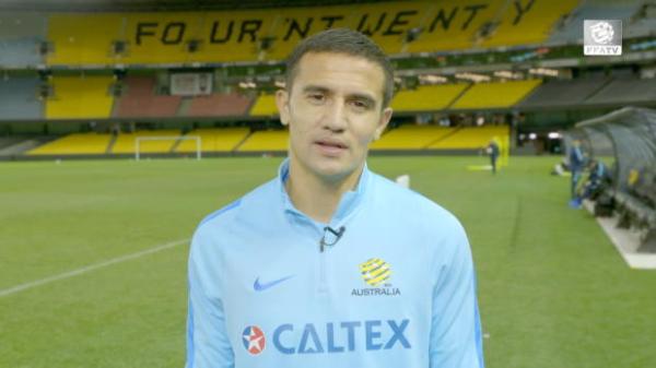 Cahill's message to Matildas