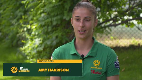 Amy Harrison: "Still gotta pinch myself"