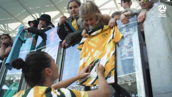 Westfield Matildas pack out Bankwest Stadium