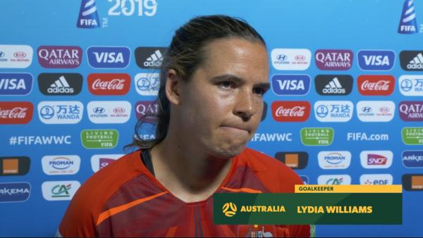 Lydia Williams: Ready for battle with Brazil