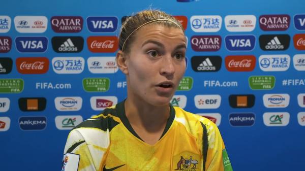 Post Match Reaction With Steph Catley