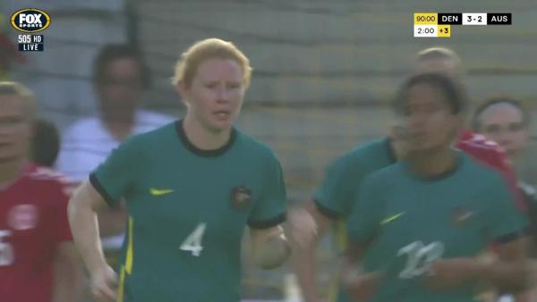 GOAL: Polkinghorne - Late surge from the Matildas