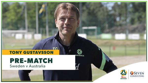 SWEvAUS: Westfield Matildas pre-match Press Conference presented by Seven Consulting