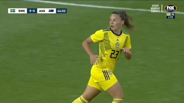 SAVE: Micah -  Denies Sweden again in her debut