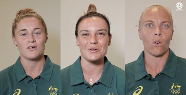 Matildas share the Tokyo 2020 Australian Olympians' Oath
