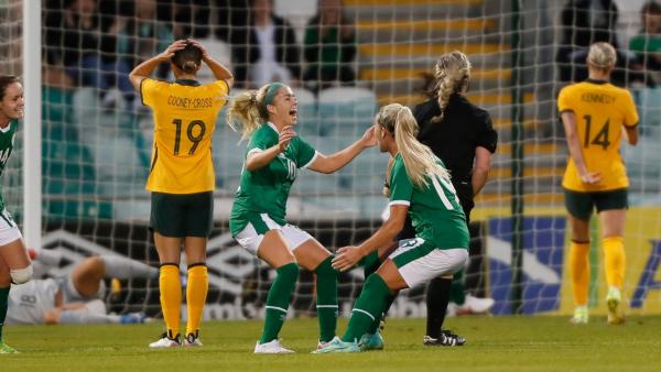 GOAL: O'Sullivan - Former W-League player restores Ireland's lead