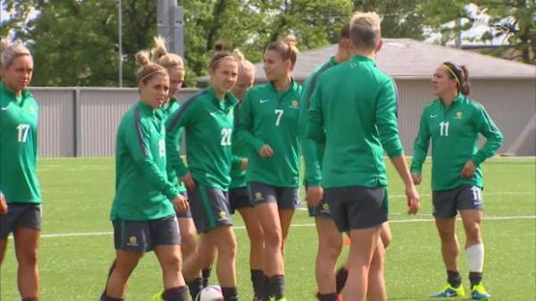 Matildas training vision in Winnipeg