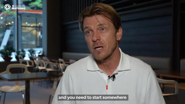 Tony Gustavsson talks ahead of his first ever AFC Women's Asian Cup