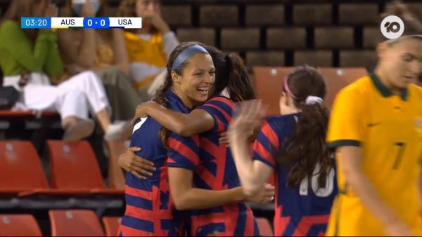 GOAL: Hatch - The Americans lead in Newcastle