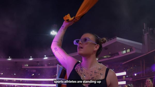 Chloe Logarzo talks about Football Australia marching at Mardi Gras for the first time