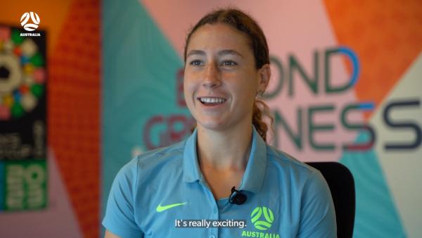 Sarah Hunter talks about Australia's draw for the FIFA U20 Women’s World Cup Costa Rica 2022™
