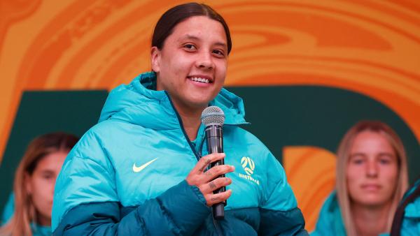 Sam Kerr | Fed Square Final Squad Presentation