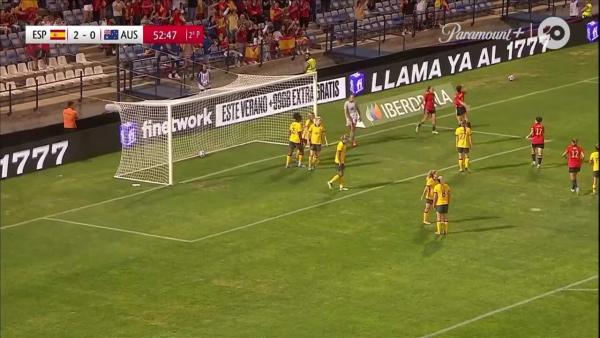 GOAL: Esther González makes it three