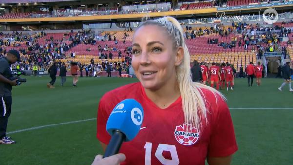 Post-Match Interview: Adriana Leon | CommBank Matildas v Canada
