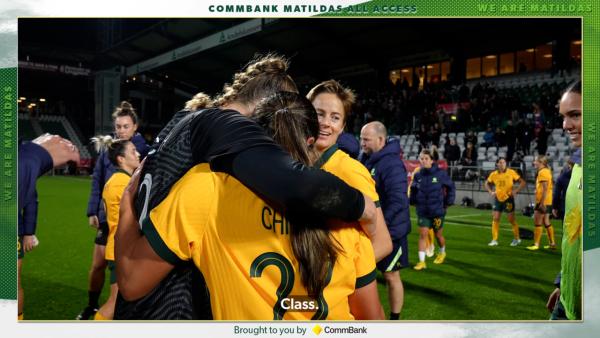 CommBank Matildas All Access in Viborg - Brought to you by CommBank