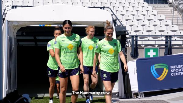 Day 2 from CommBank Matildas training in Melbourne